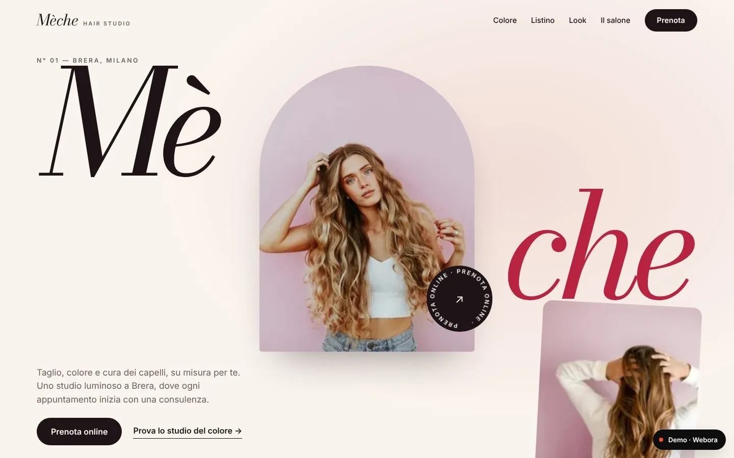 Anteprima del sito Mèche