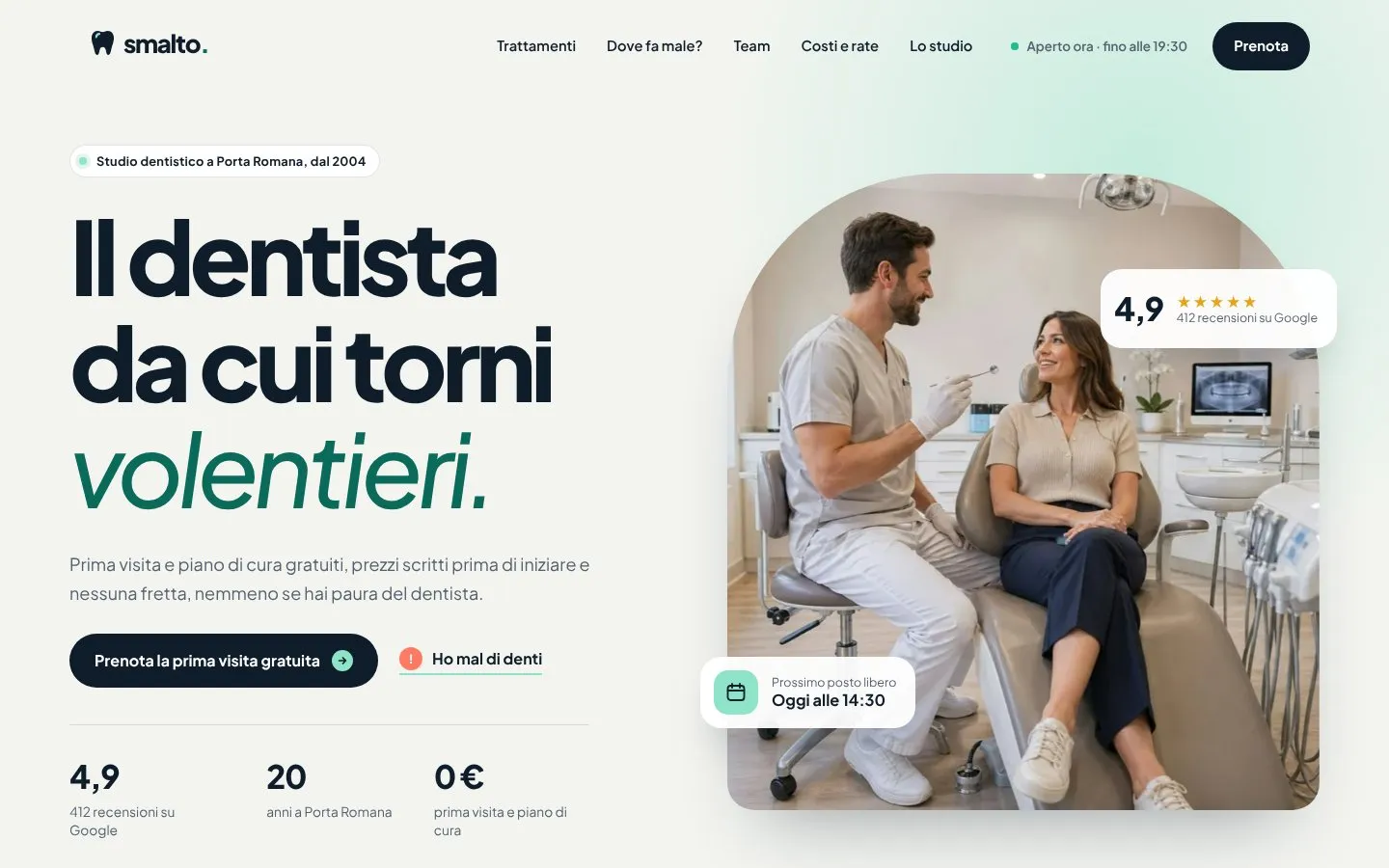 Anteprima del sito Smalto